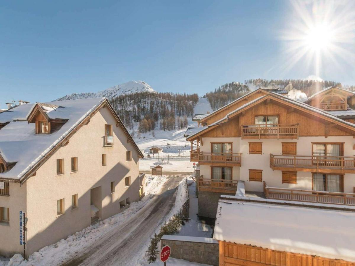 Bel Appartement 3 Pieces Pour 7 Pers Avec Balcon, Montgenevre - Fr-1-330D-126 Exteriér fotografie
